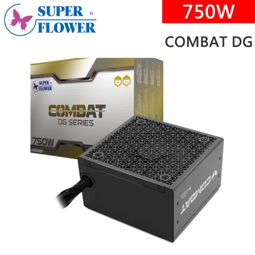 振華 COMBAT DG 750W 雙8/金牌/直出線/ATX3.1/PCIe 5.1/主日系/7年保