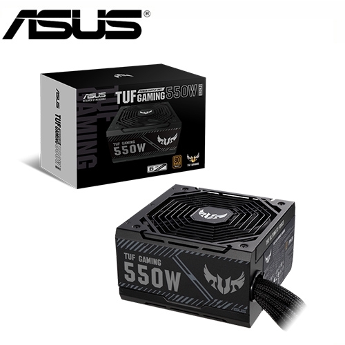 華碩 TUF GAMING 550B 550W 銅牌/直出線/雙滾珠風扇/智慧停轉/6年保